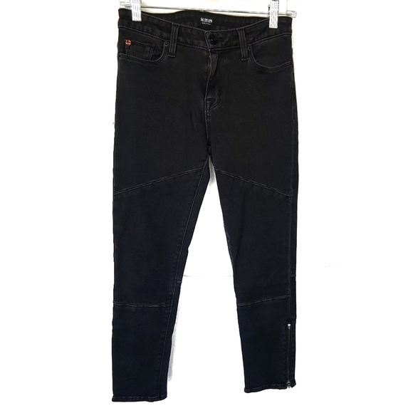 Hudson | Black Jeans with Zippered Ankles - Picture 1 of 6